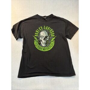 Harley-Davidson Motorcycles Desert Wind Mesa, Arizona Shirt Size Large -Skull